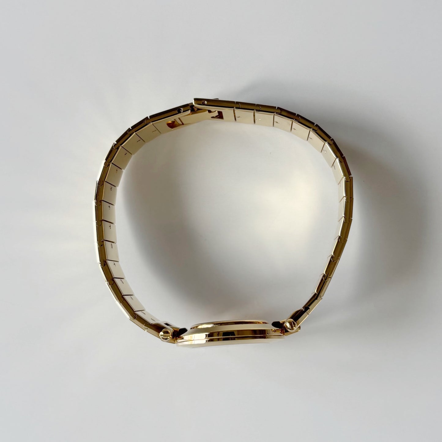 Dior 1990s Round Dial Gold Plated Watch