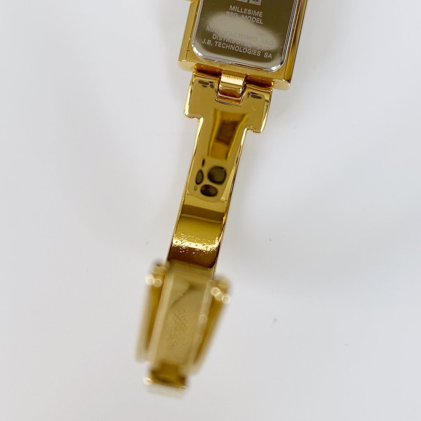 Givenchy 1990s Gold Plated Bangle Watch