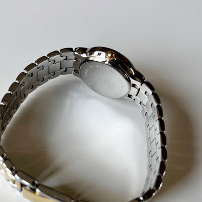 Givenchy 1990s Round Dial Two Tone Watch