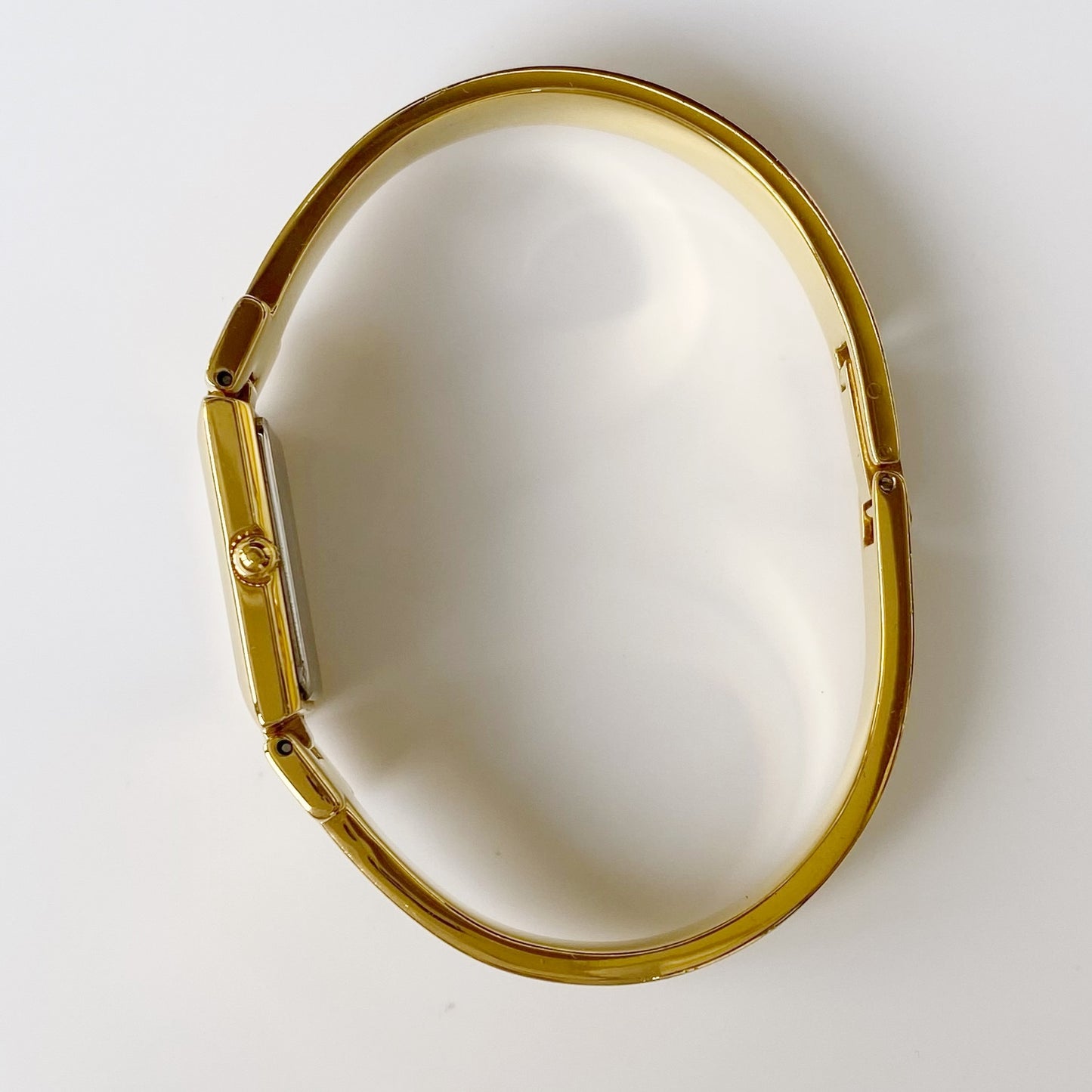 Givenchy 1990s Gold Plated Bangle Watch