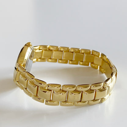 Dior 1990s Round Dial Gold Plated Watch