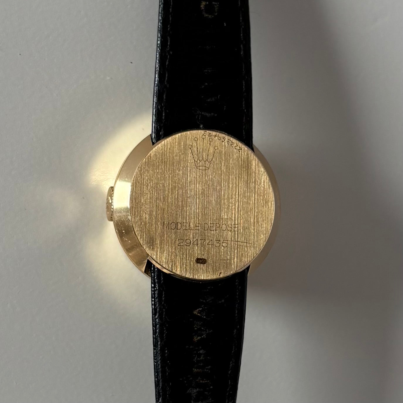 Rolex 1972 Chameleon Precision 18K Gold Case Interchangeable Strap Manual Wind Watch with straps, case