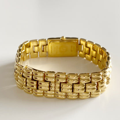 Fendi 1990s Gold Plated Watch