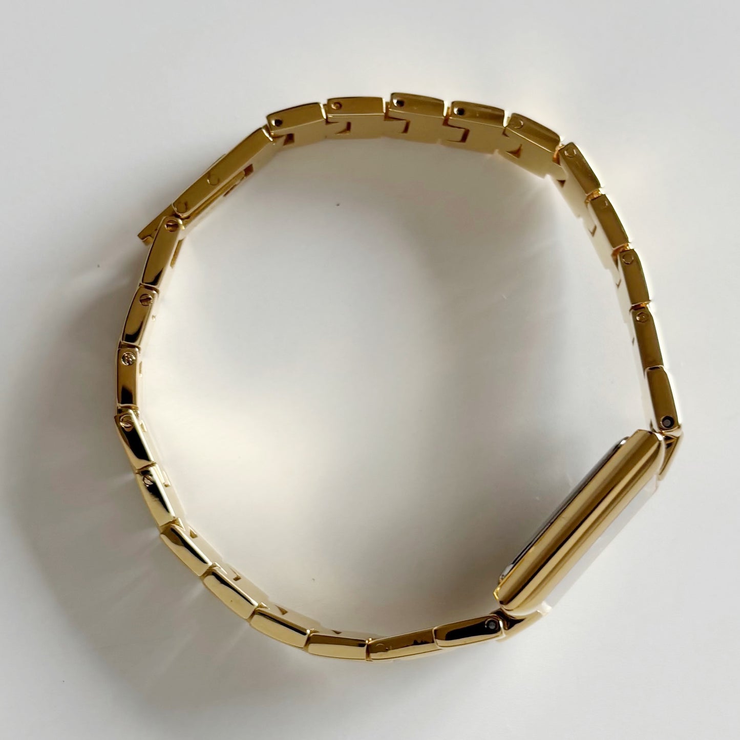 Givenchy 1990s Tank Gold Plated Watch