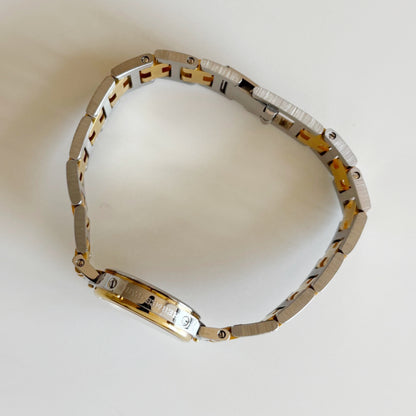 Hermes 1990s Clipper Two Tone Watch