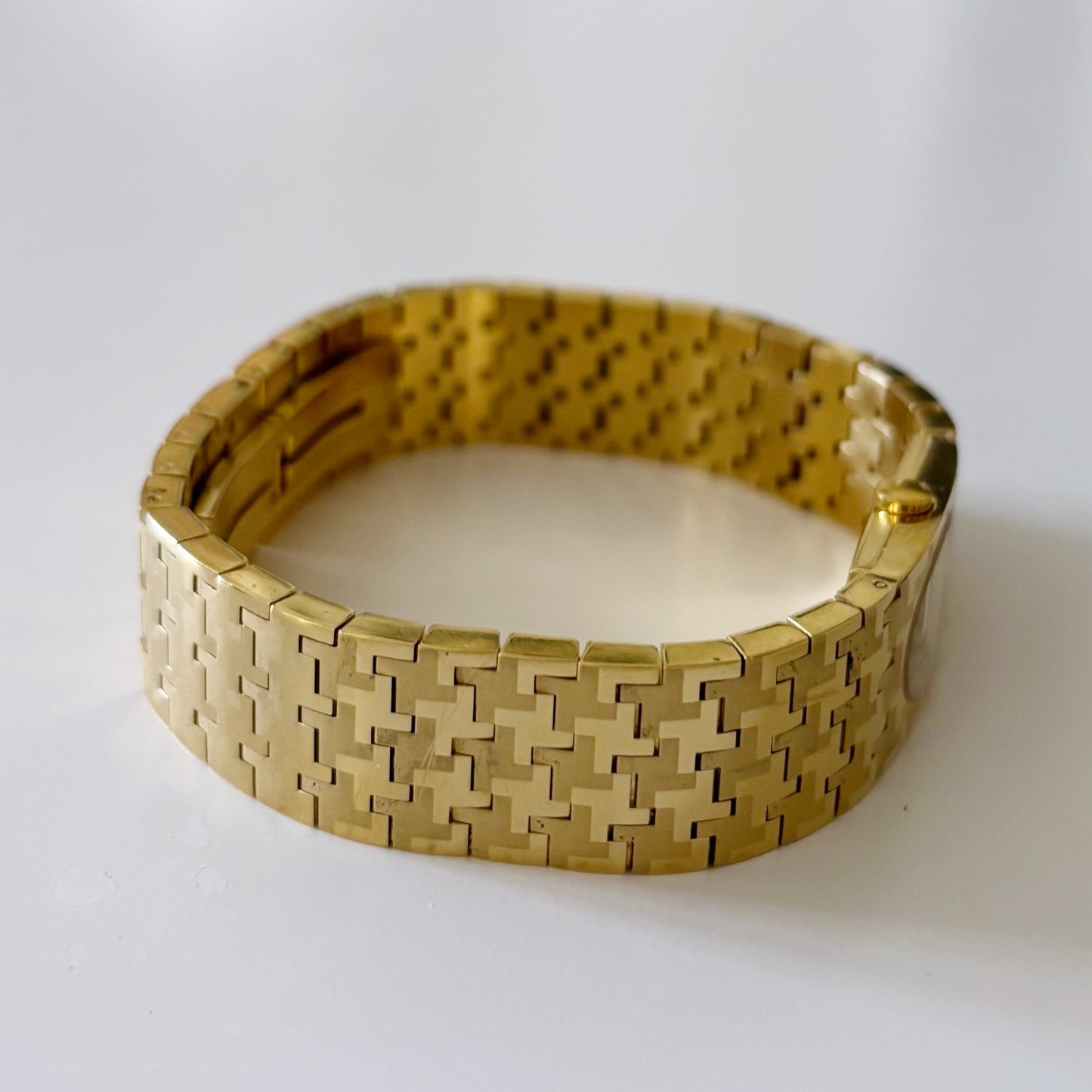 Dior Early 2000s Miss Dior Gold Plated Watch