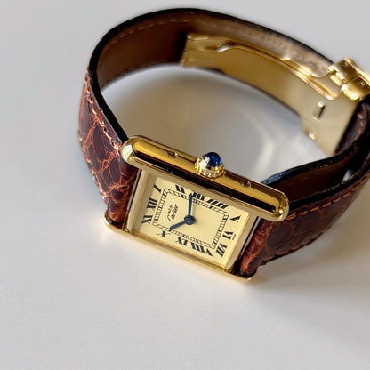 Cartier 1990s Must de Tank Watch (SM)