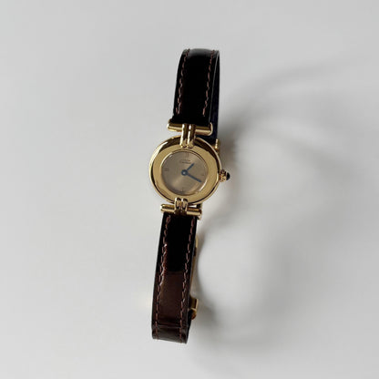 Cartier 1990s Must de Colisee Sunray Watch (SM)