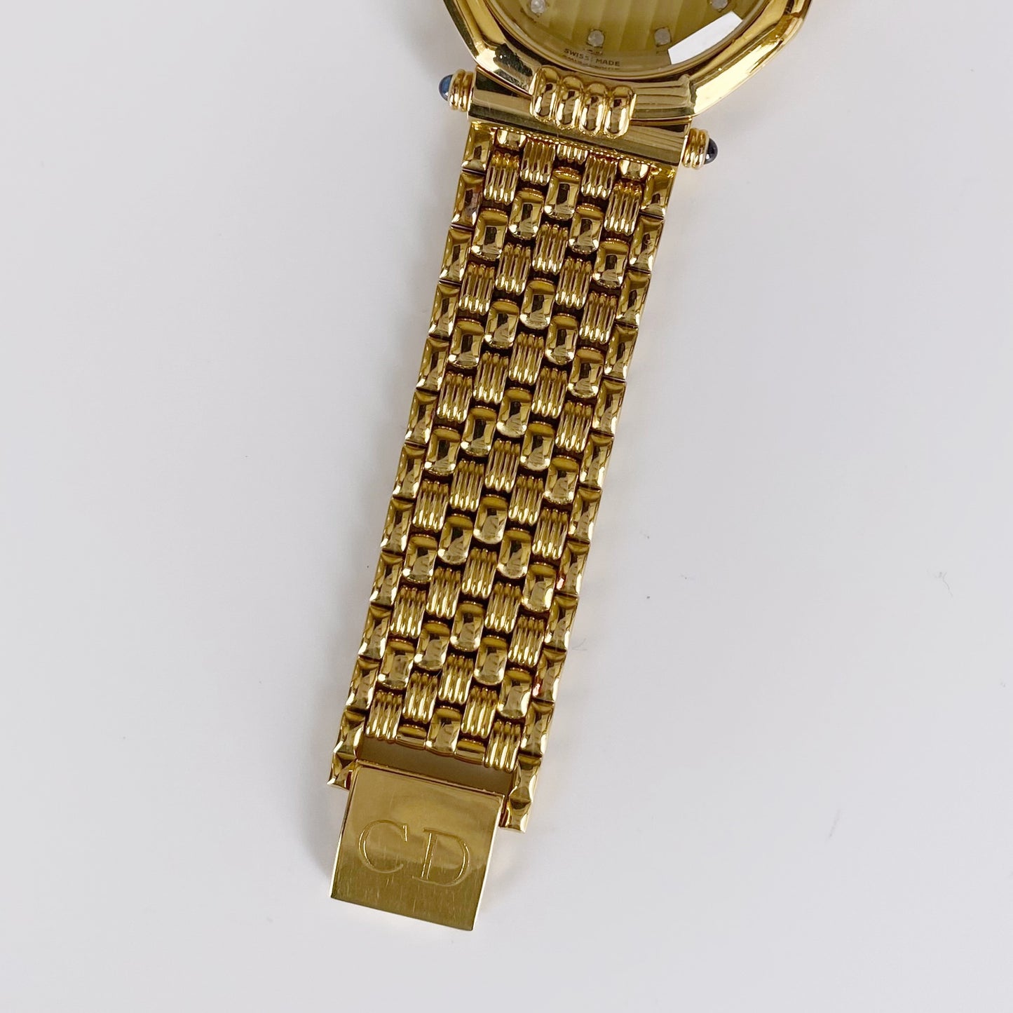 Dior 1990s Gold Plated Watch