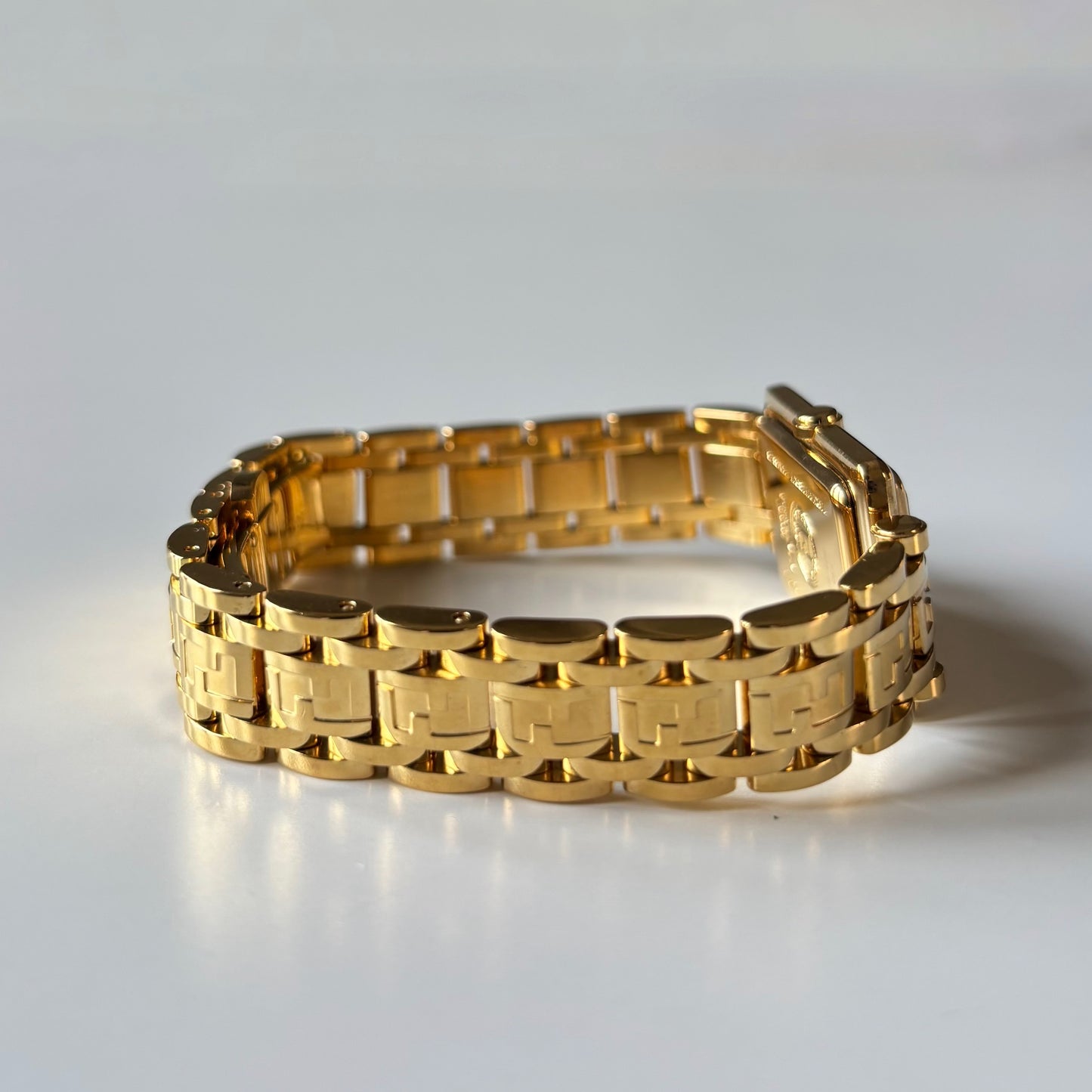 Fendi 1990s Tank Gold Plated Watch Limited Edition (only 2,500 pieces made)