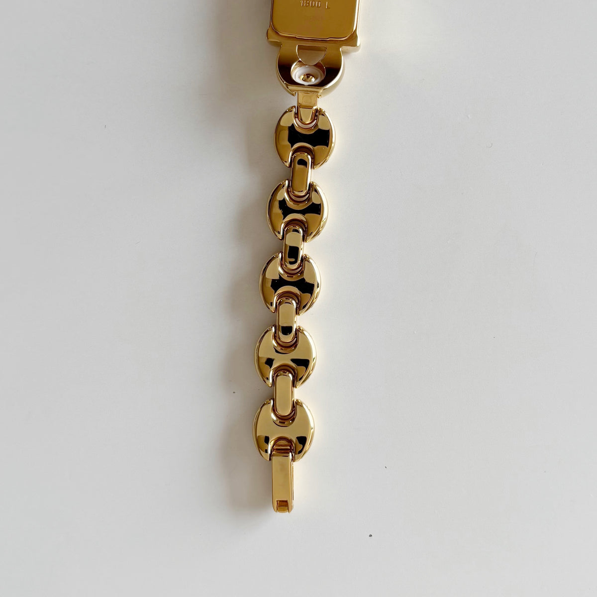 Gucci 1990s Interchangeable Strap Gold Plated Watch with 3 straps, case