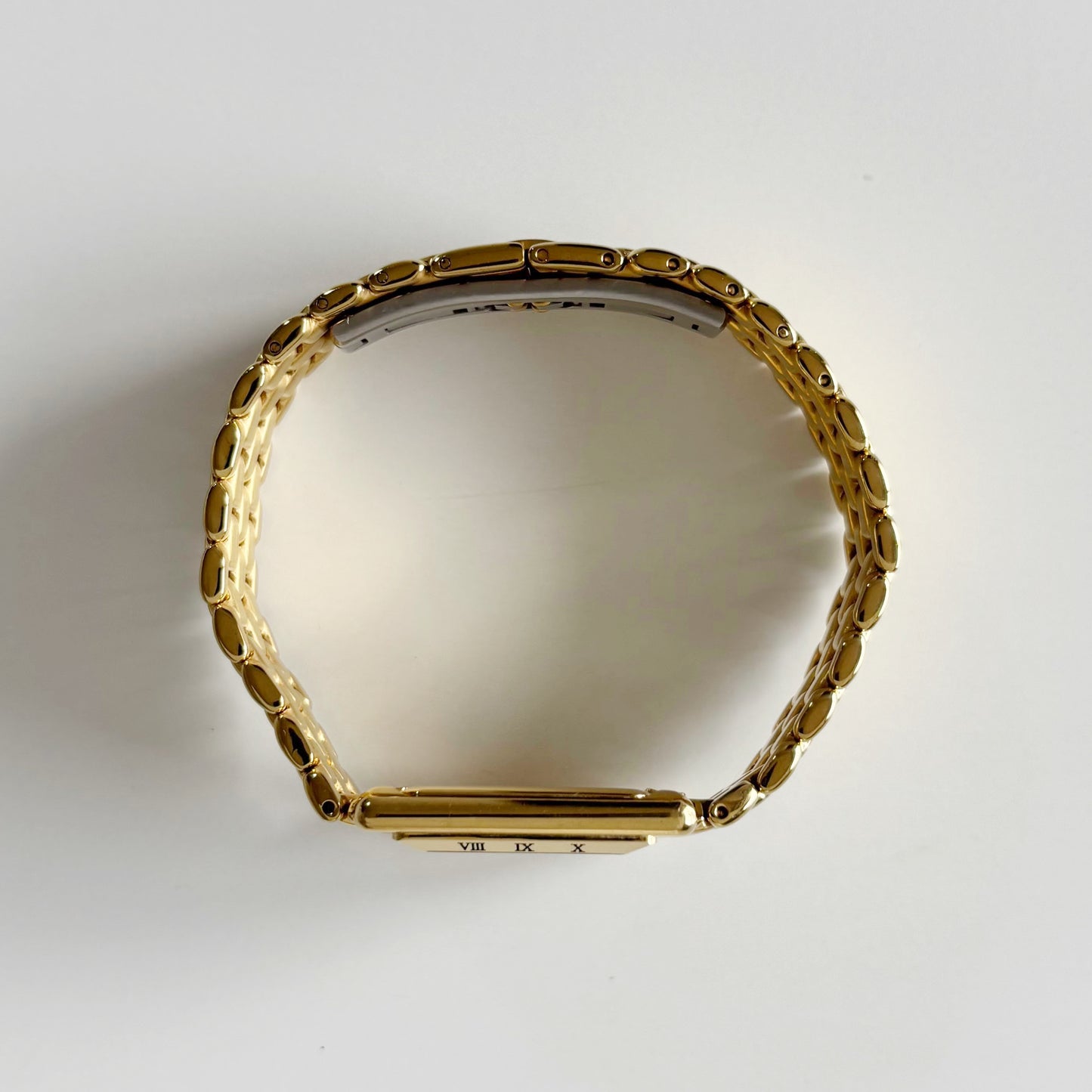 Gucci 1990s Tank Gold Plated Watch