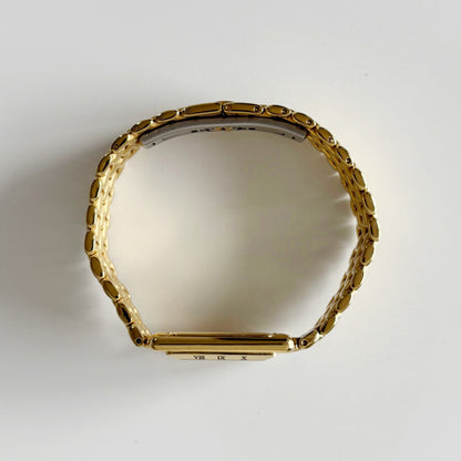 Gucci 1990s Tank Gold Plated Watch
