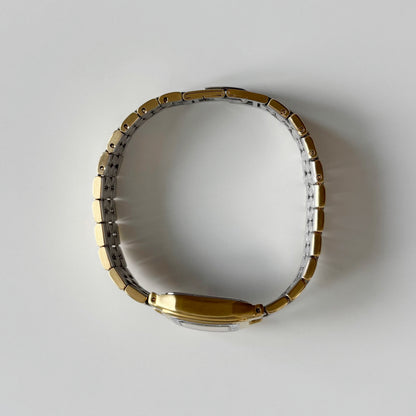 Givenchy 1990s Two Tone Gold Plated Watch
