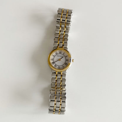 Yves Saint Laurent 1990s Two Tone Watch