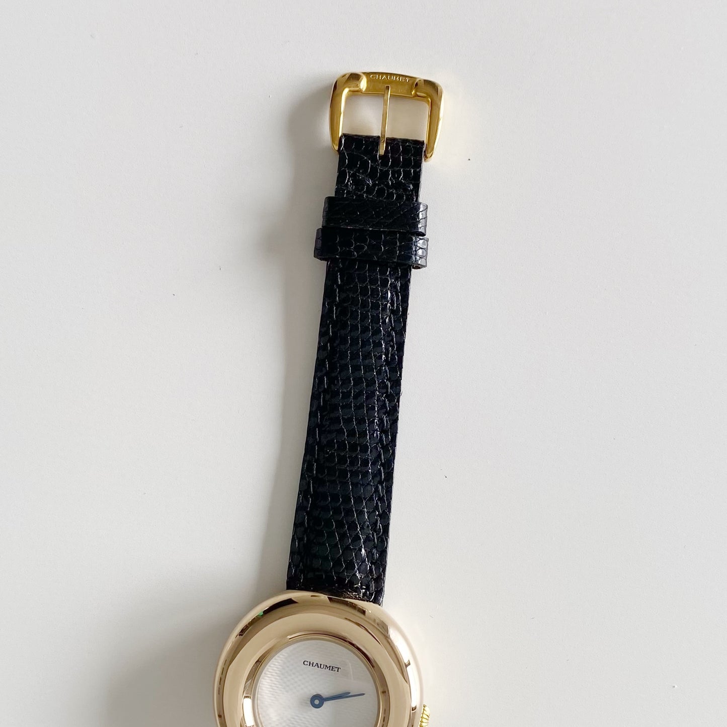 Chaumet 1980s 18K solid gold watch