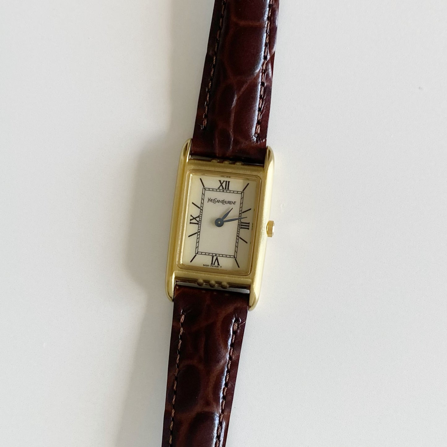 Yves Saint Laurent 1990s Tank Watch