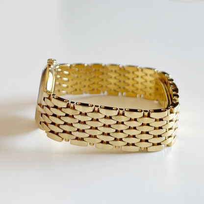 Dior 1990s Round Dial Gold Plated Watch
