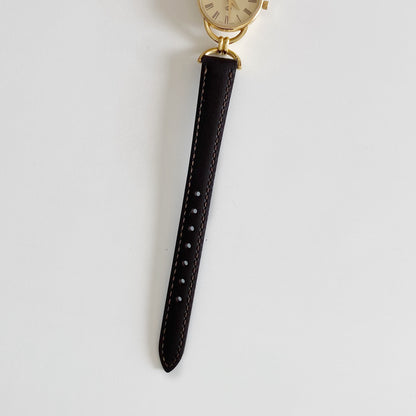 Gucci 1990s Gold Plated Horsebit Watch