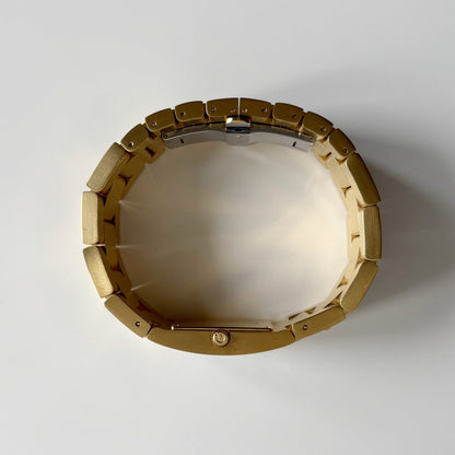 Gucci 1990s Gold Plated Watch (Large)