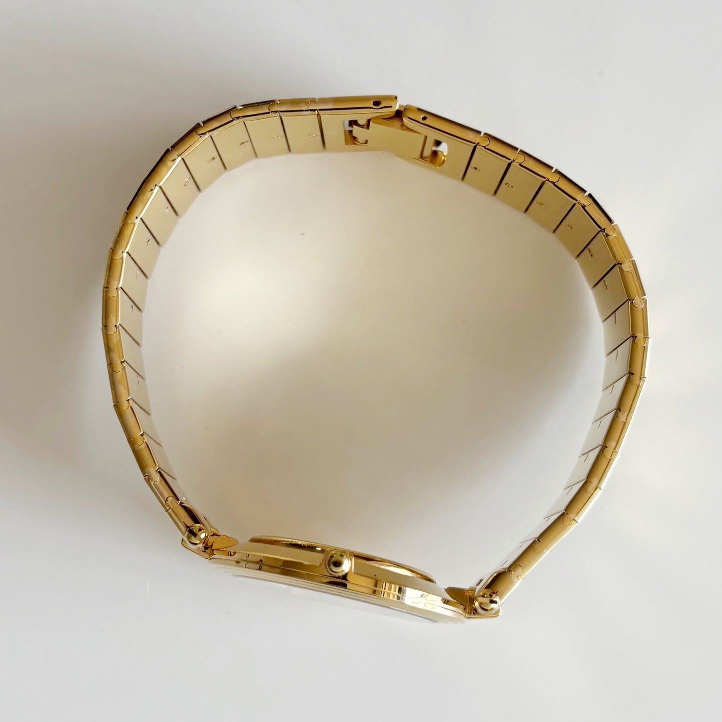 Dior 1990s Round Dial Gold Plated Watch (Large)