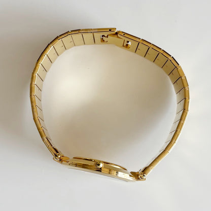 Dior 1990s Round Dial Gold Plated Watch (Large)
