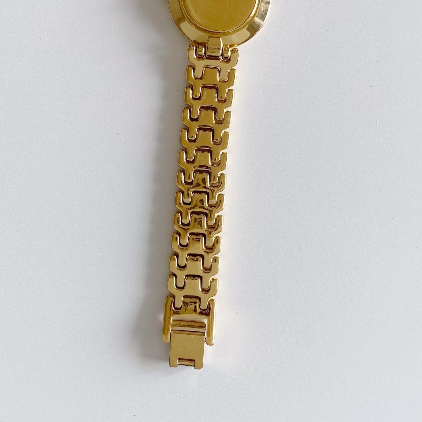 Dior 1990s Seashell Dial Round Watch