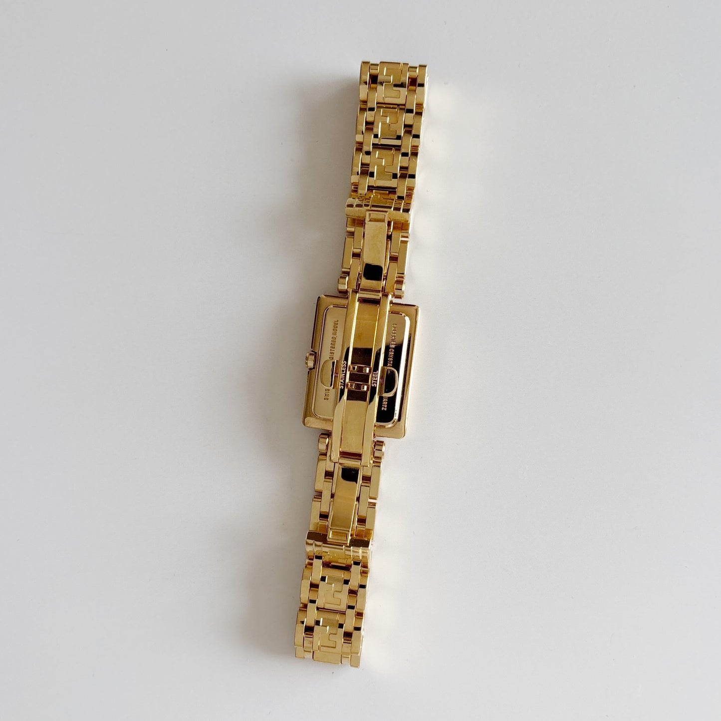 Fendi 1990s Gold Plated Watch Limited Edition (only 2,500 pieces made)