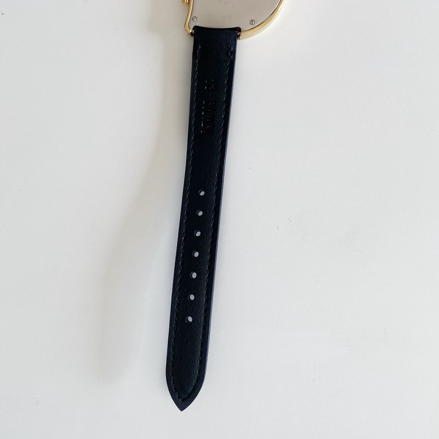 Yves Saint Laurent 1990s Heart Shaped Dial Gold Plated Watch
