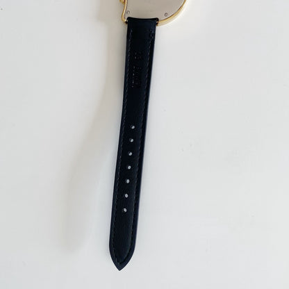 Yves Saint Laurent 1990s Heart Shaped Dial Gold Plated Watch