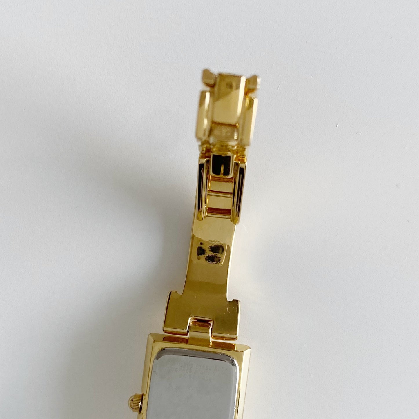 Givenchy 1990s Gold Plated Bangle Watch
