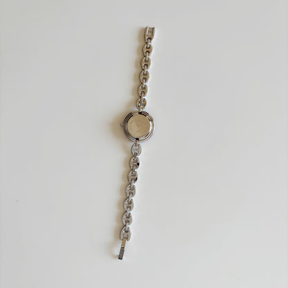 Gucci 1990s Interchangeable Bezel Stainless steel Watch with 6 bezels, case (165mm)