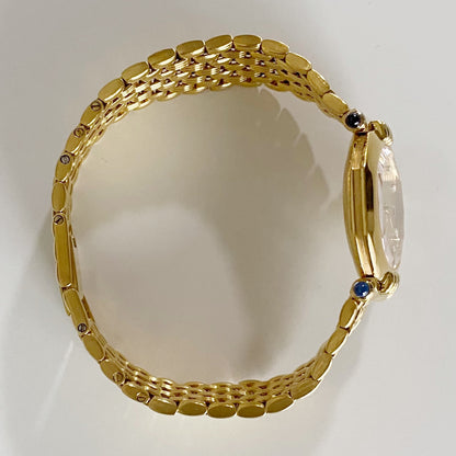 Dior 1990s Octagon Gold Plated Watch