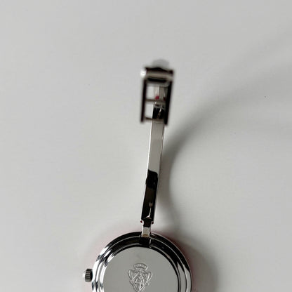 Gucci 1990s Interchangeable Bezel Stainless steel Bangle Watch with case, 12 bezels