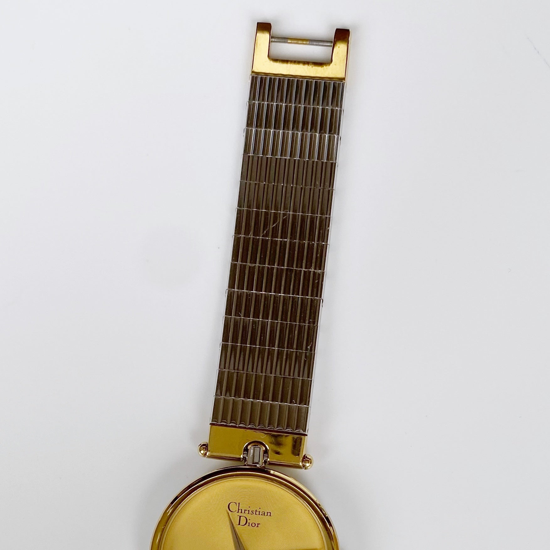 Dior 1990s Gold Dial Round Two Tone Watch (Mens) – Lorinaté