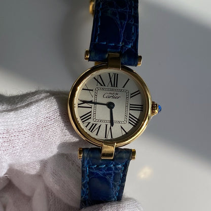 Cartier 1990s Must de Vendome Opaline Watch (SM)
