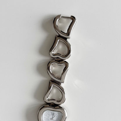 Yves Saint Laurent 1990s Heart shaped Watch