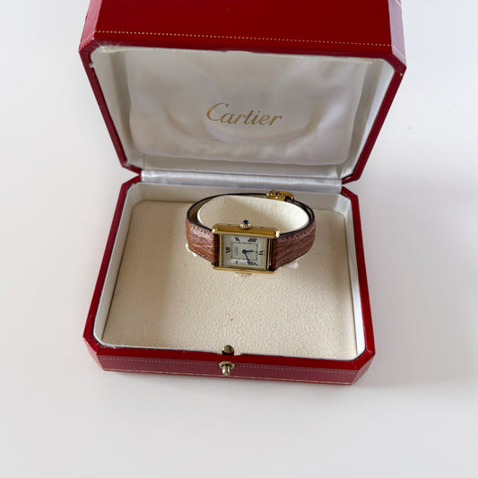 Cartier 1990s Must de Tank Watch (SM)