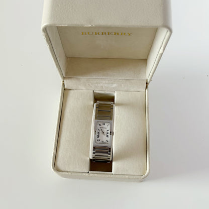 Burberry 1990s Tank Silver Watch