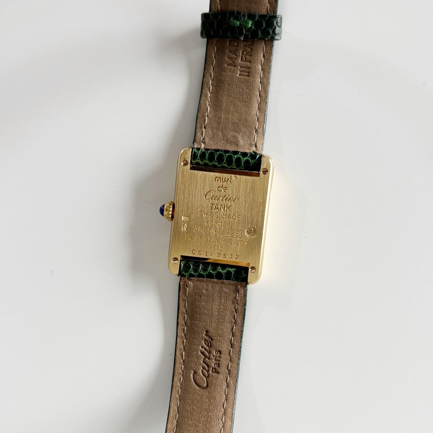 Cartier 1990s Must Tank Watch (SM)