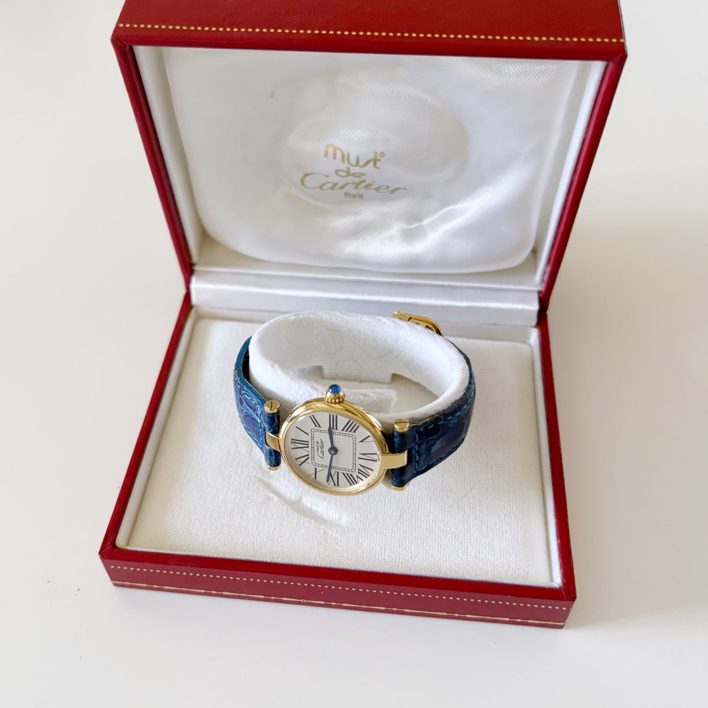 Cartier 1990s Must de Vendome Opaline Watch (SM)
