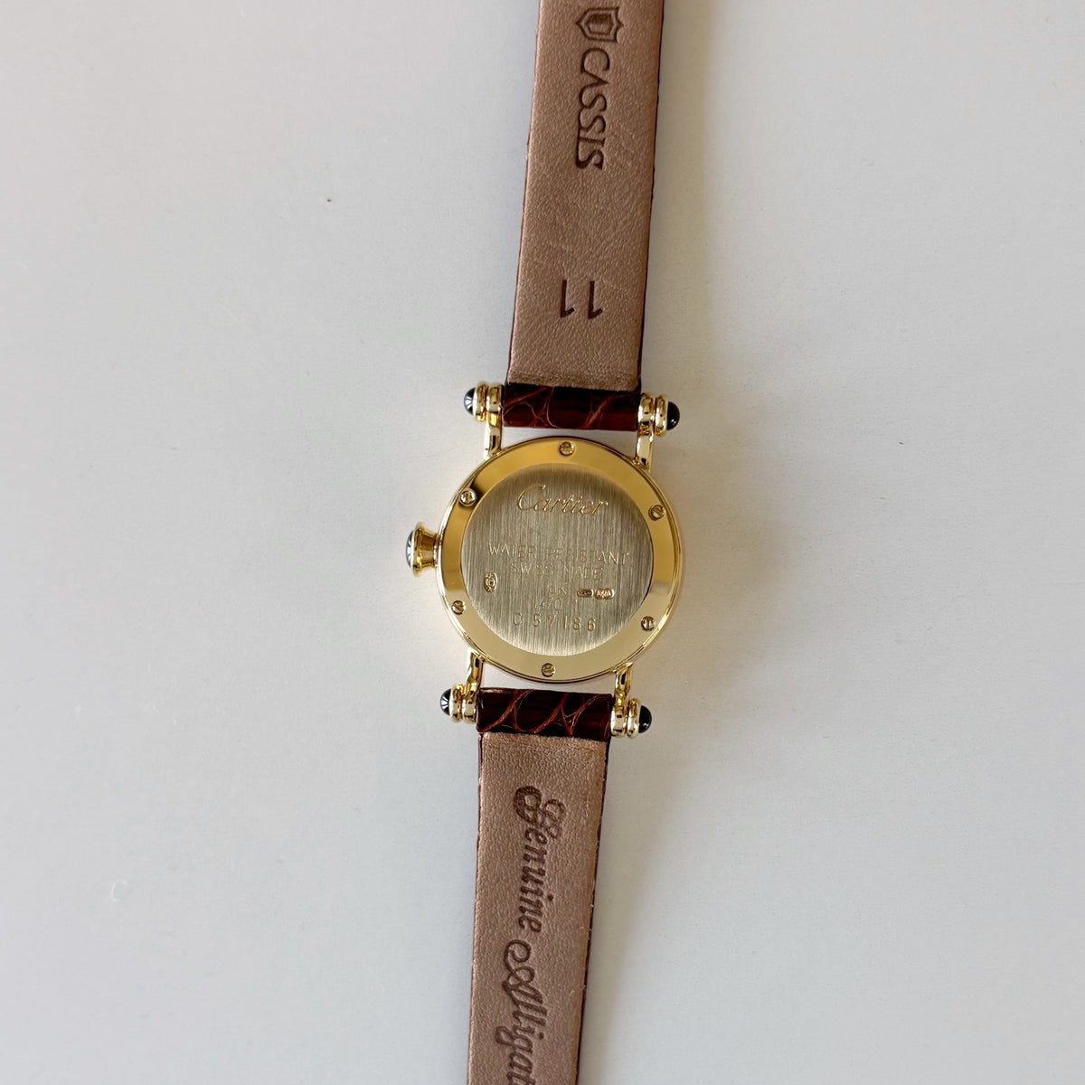 Cartier 1990s Mini Diabolo 18K Watch