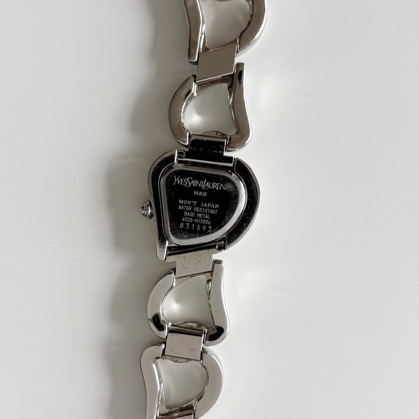 Yves Saint Laurent 1990s Heart shaped Watch