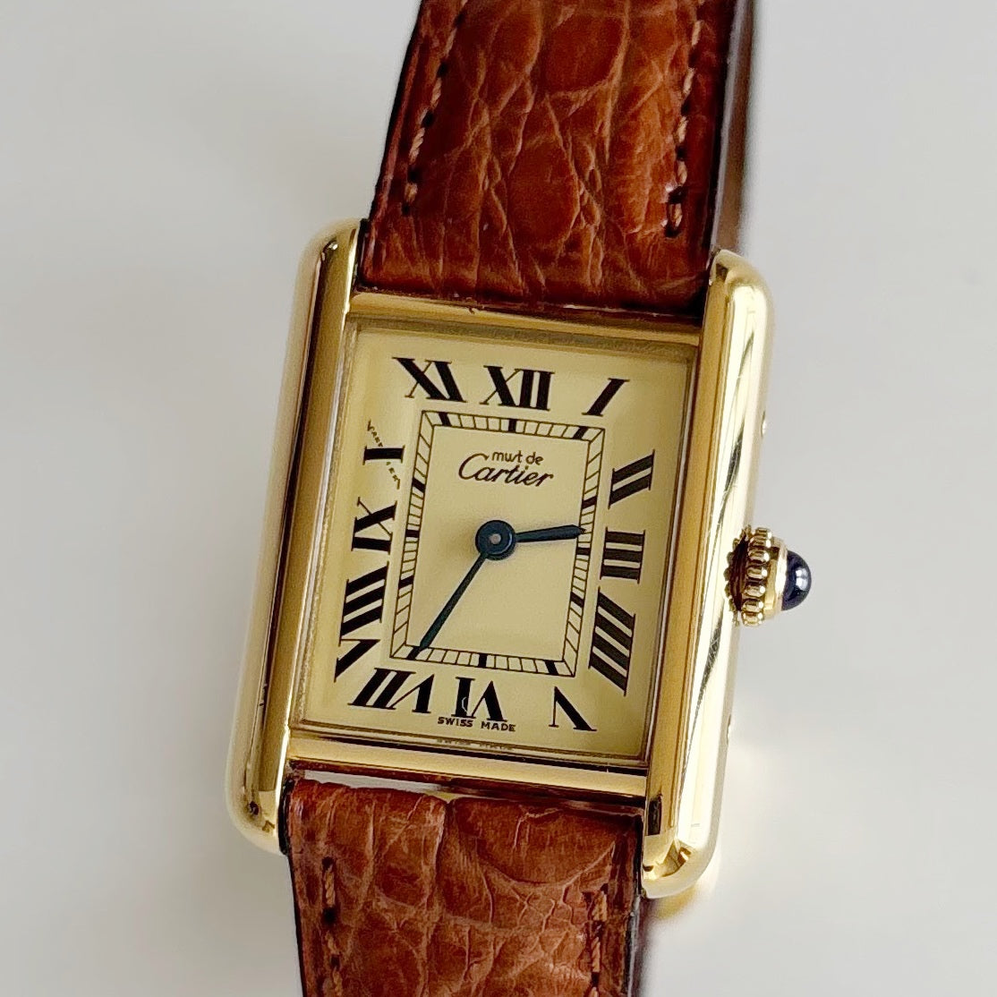 Cartier Early 2000s Must de Tank Watch (SM)
