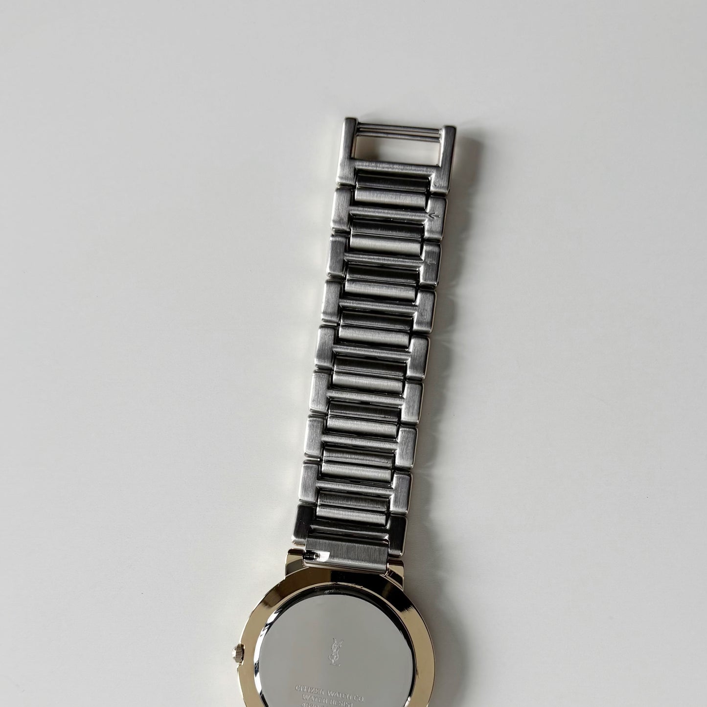Yves Saint Laurent 1990s Round Dial Two Tone Watch (Large)