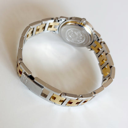 Hermes 1990s Clipper Two Tone Watch