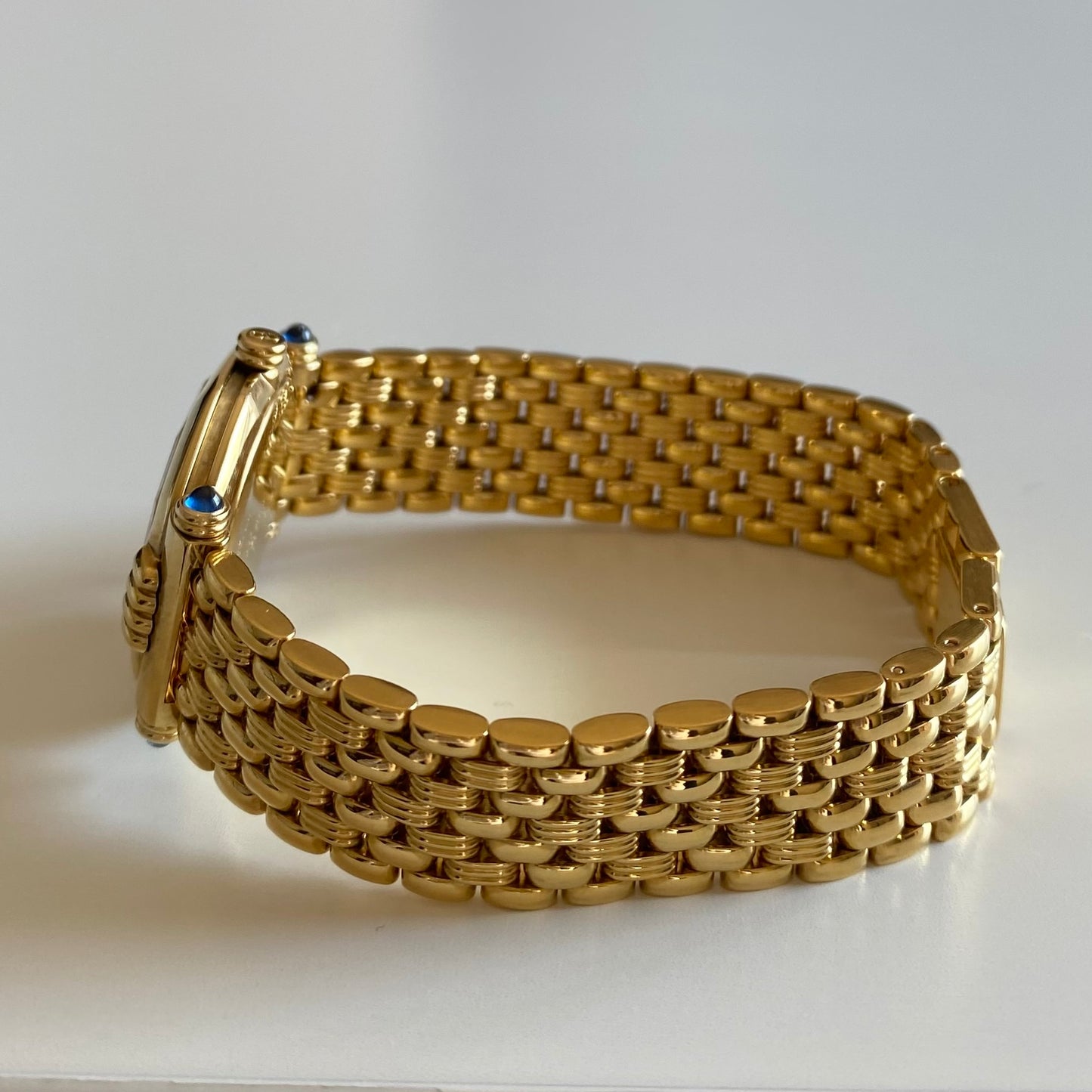Dior 1990s Octagon Gold Plated Watch