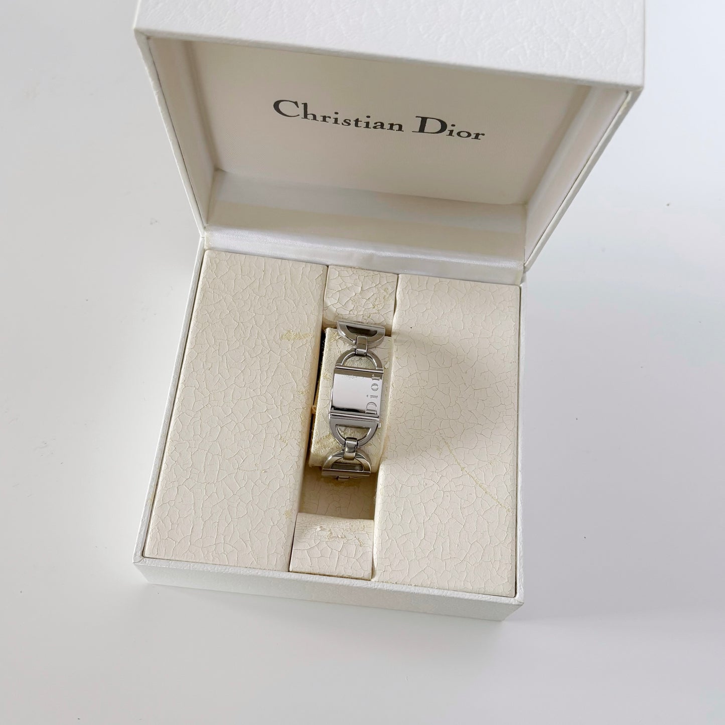 Dior Early 2000s Pandior Stainless steel Watch