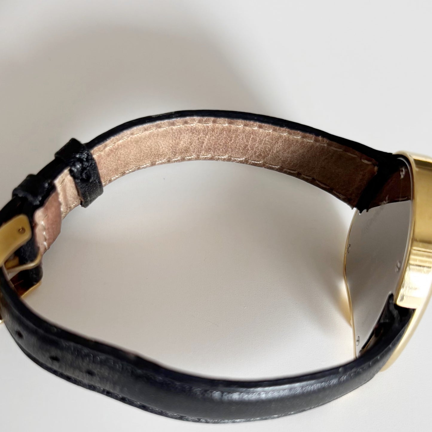 Yves Saint Laurent 1990s Heart Shaped Dial Gold Plated Watch