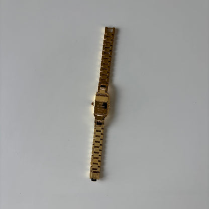 Yves Saint Laurent 1990s Tank Gold-Plated Watch